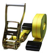 2" Heavy Duty Flatbed Ratchet Strap w/ Flat Hooks RatchetStrap.Com