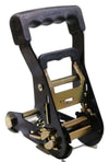 2" Heavy Duty Strap Ratchet w/ Rubber Ergonomic Grip and Pull - 4,400 lb. WLL | 2HDSWR