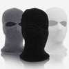 2 Holes Full Face Cover Hood Knitted Balaclava Face Mask