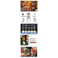 2 In 1 Rose Flowers in Creative LED Glass Lamp with Bluetooth for Home Decor