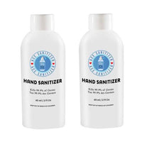 2-Pack: 2oz Bottle 70% Alcohol Hand Sanitizer