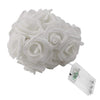 2-Pack: 40 LEDs Rose Flower String Lights