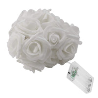 2-Pack: 40 LEDs Rose Flower String Lights