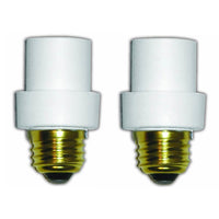 2-Pack:  Automatic Lamp Sensors Dusk Dawn Security Light Bulb Socket
