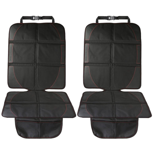 2-Pack: Car Seat Protector Cushion Mat Pad with Thick Padding