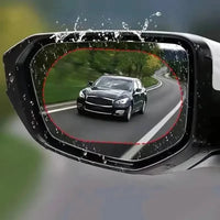2-Pack: Car Waterproof Transparent Film Rearview Mirror Protection