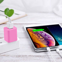 2-Pack: Dual Port USB Wall Charger