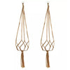 2-Pack: Indoor Outdoor Hanging Pot Rope Net Macrame Plant Hanger