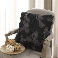 2-Pack: Kensie Faux Fur Decorative Pillow Covers