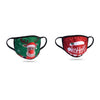 2-Pack: Light Up LED Holiday Face Masks