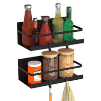 2-Pack: Magnetic Spice Holder Rack Organizer