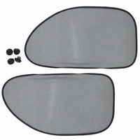 2-Pack: Premium Quality Car Pop-Up Mesh Side Window Sunshades