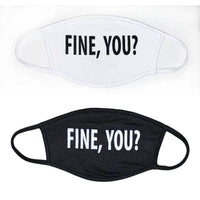 2-Pack: Reusable Premium Stretchy Unisex Face Mask