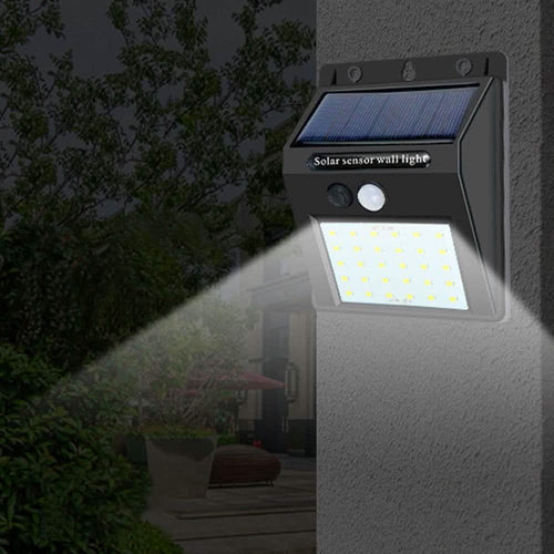 2-Pack: Solar Powered LED Wall Light