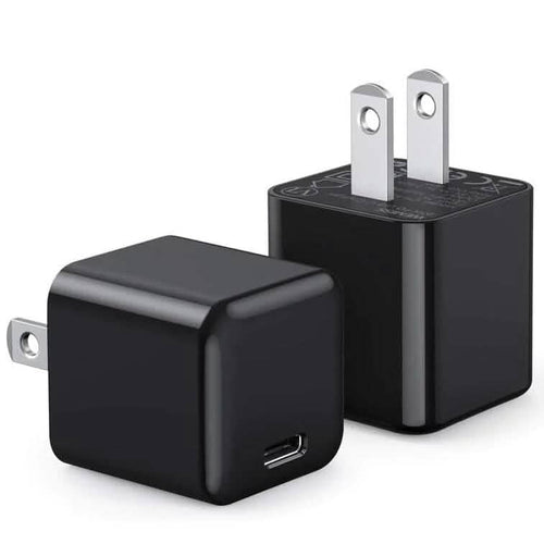 2-Pack: Wemiss Mini 20W Fast Type C Wall Charger with PD 3.0