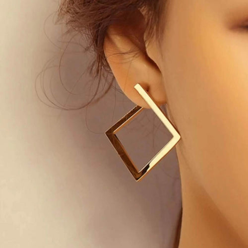 2-Pairs: Minimalist Geometric Drop Earrings