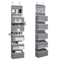 2-Piece: Over the Door Organizer 6-Tier Hanging Basket