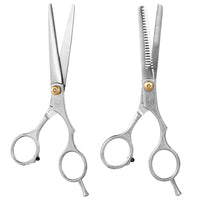 2-Piece: Professional Hair Cutting Scissors Set