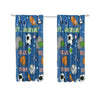 2-Piece Set: Kidz Mix Game Day Window Panel Pair