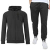 2-Piece Set: Men's Slim Fitting French Terry Hoodie & Jogger