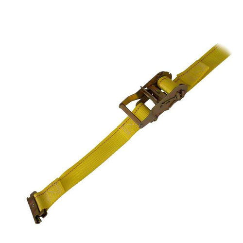 2" x 10 Ft Interior Van Ratchet Strap with 1/pc Spring "E" Fittings | R10E2FEND