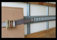 2" x 16 Ft Interior Van Ratchet E-Track Strap w/ Spring E Fittings 1 Ft Fixed End | QTY 300 RatchetStrap.Com