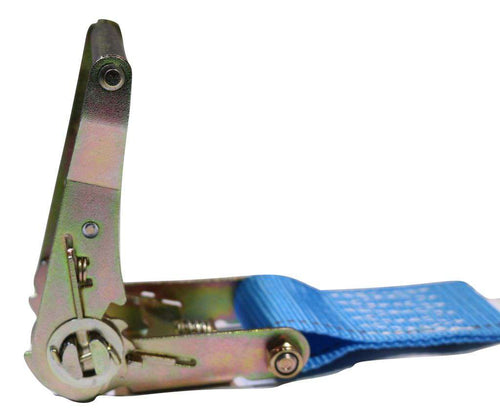 2" x 20 Ft Interior Van Ratchet E-Track Strap w/ Spring E Fittings | R20E RatchetStrap.Com