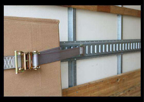 2 in x 20 Ft Van Ratchet Strap E-Track w/ Spring E 16 PACK | R20EX16