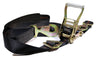 2" x 8 Ft Ratchet Axle Strap w/ Snap Hooks, Adjustable w/ Wear Sleeve | COLOR OPTIONS RatchetStrap.Com