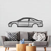 2001 Civic EX Metal Car Wall Art - MT0287