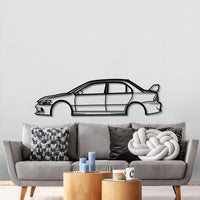 2006 Lancer Evo Metal Car Wall Art - MT0332