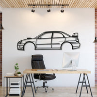 2006 WRX STI Blobeye Metal Car Wall Art - MT0337