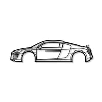 2007 R8 Metal Car Wall Art - MT0347