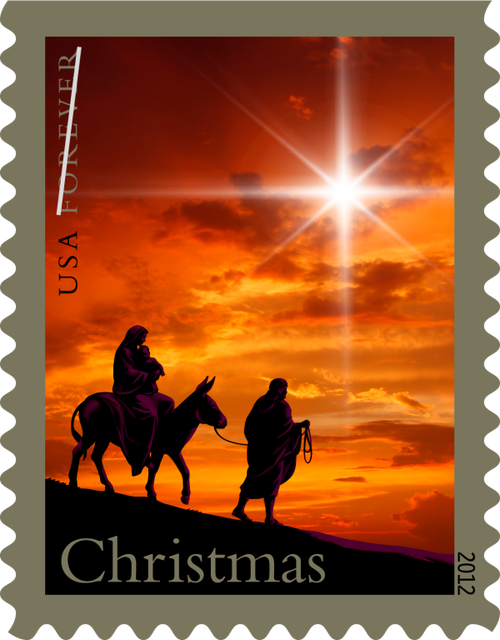 2012 Holy Family Christmas Forever Postage Stamps – 20 or 100