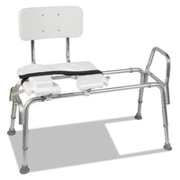 DMI® Heavy-Duty Sliding Transfer Bench with Cut-Out Seat
