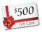 $500.00