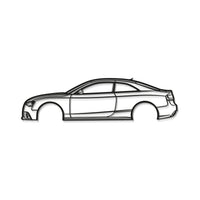 2014 RS5 Coupe Metal Car Wall Art - MT0510