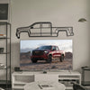2014 Sierra 1500 4th Gen Metal Car Wall Art - MT0511