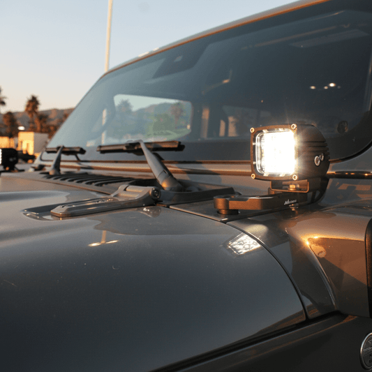 2017+ Jeep Wrangler (JL) Hood Mount/Ditch Lights