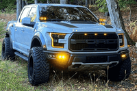 2017-2020 Ford Raptor Gen 2 Hood Mount/Ditch Lights/Pillars