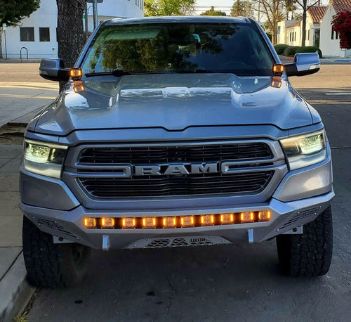 2019+ RAM 1500 TRX Hood Mount/Ditch Lights/Pillars