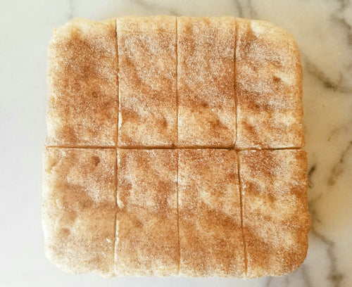 White Chocolate Snickerdoodle Blondies
