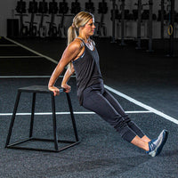 Steel Plyo Boxes – Heavy-Duty Plyometric Jump Platforms with Anti-Slip Rubber Top – Available in 12", 18", and 24" Heights – Stackable, Stable, Built for Strength and Conditioning
