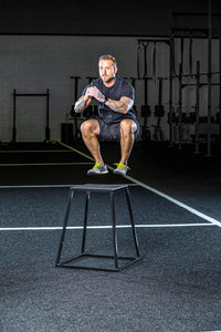Steel Plyo Boxes – Heavy-Duty Plyometric Jump Platforms with Anti-Slip Rubber Top – Available in 12", 18", and 24" Heights – Stackable, Stable, Built for Strength and Conditioning