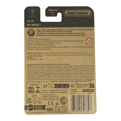 Matchbox 2019 Mazda 3