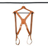 Double Camera Strap Harness- Tan Brown