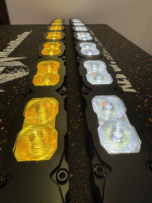 2020+ Chevrolet Silverado 2500/3500HD Dual 40s Light Bars - PRO
