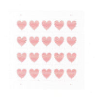 2020 Made of Hearts LOVE Forever Stamps – 20 or 100