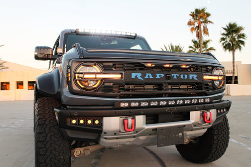 2021+ Ford Bronco Modular Bumper 40in Light Bar - PRO