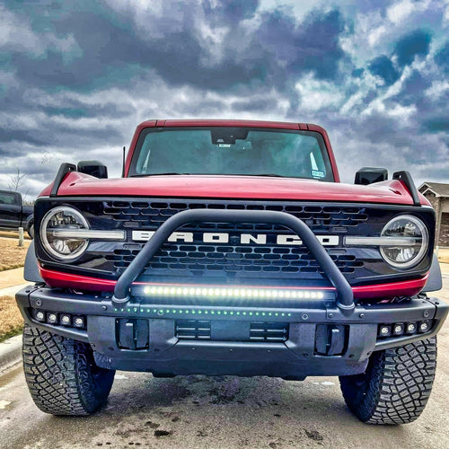 2021+ Ford Bronco Modular Bumper 30in Light Bar M&R Automotive